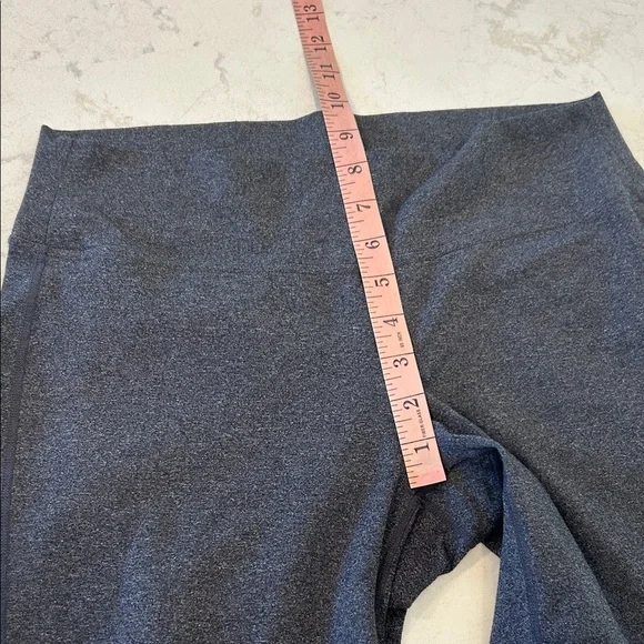 Athleta Fusion Flare Yoga Pants Women's Charcoal Medium Pants - Picture 11 of 14